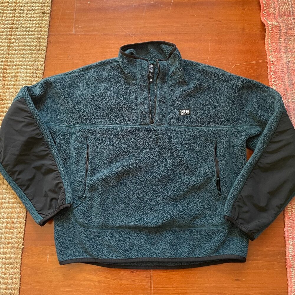 Mountain Hardwear HiCamp Fleece Pullover, Women's Medium, Forest Green